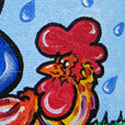 R is for Rooster and Raindrops