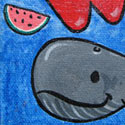 W is for Whale and Watermelons